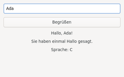 The same window under LANGUAGE=de